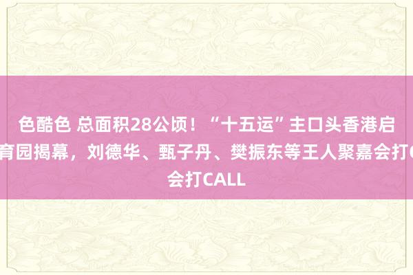 色酷色 总面积28公顷！“十五运”主口头香港启德体育园揭幕，刘德华、甄子丹、樊振东等王人聚嘉会打CALL